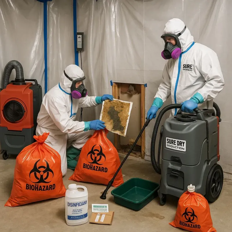 Contaminated Water Handling Protocols process in South Pottstown, PA